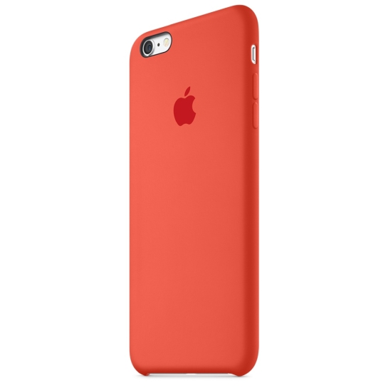Чехол Apple Silicone Case for iPhone 6 Plus/6S Plus Orange - цена, характеристики, отзывы, рассрочка, фото 6