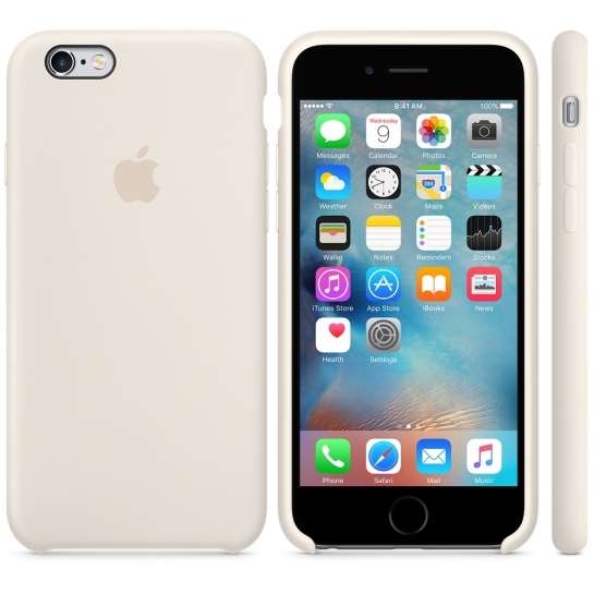 Чохол Apple Silicone Case for iPhone 6 Plus/6S Plus White - ціна, характеристики, відгуки, розстрочка, фото 5