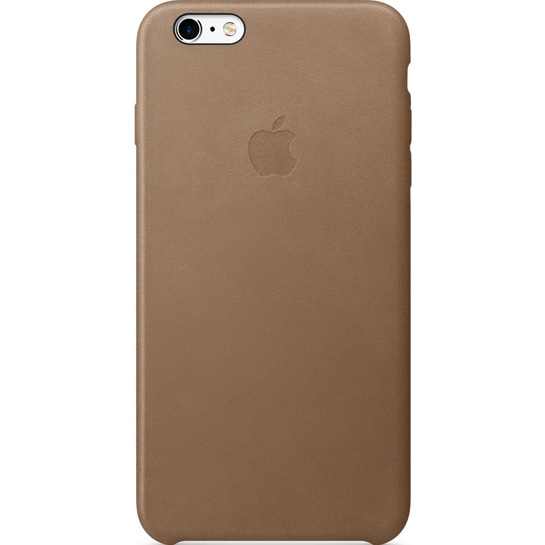Чохол Apple Leather Case for iPhone 6 Plus/6S Plus Brown - ціна, характеристики, відгуки, розстрочка, фото 1