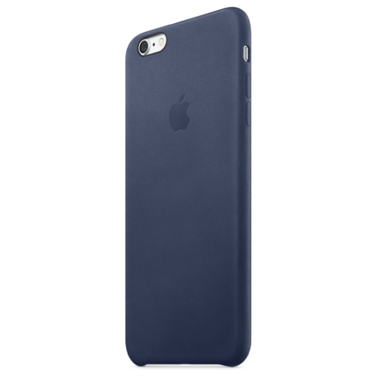 Чохол Apple Leather Case for iPhone 6 Plus/6S Plus Midnight Blue - ціна, характеристики, відгуки, розстрочка, фото 7