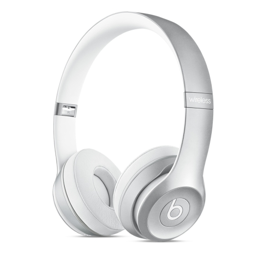 Навушники Beats By Dre Solo 2 Wireless Silver - ціна, характеристики, відгуки, розстрочка, фото 7