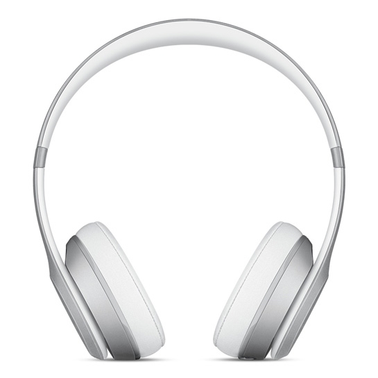 Навушники Beats By Dre Solo 2 Wireless Silver - ціна, характеристики, відгуки, розстрочка, фото 1