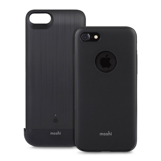 Чохол Moshi IonSuit Battery Case Steel Black 3020 mAh for iPhone 8/7 - ціна, характеристики, відгуки, розстрочка, фото 5