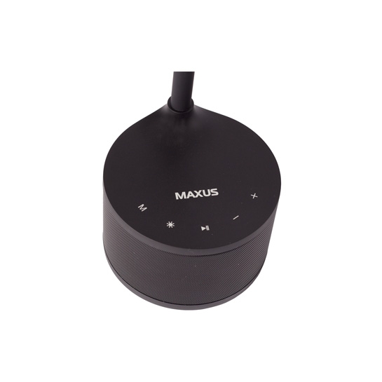 Настільний світильник Maxus DKL 8W 3000-5700K Black Sound - ціна, характеристики, відгуки, розстрочка, фото 4