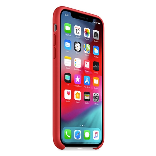 Чехол Apple Silicone Case for iPhone XS (PRODUCT)RED - цена, характеристики, отзывы, рассрочка, фото 3