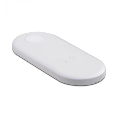 Беспроводное зарядное устройство COTEetCI 2 in 1 Wireless Fast Charging White - цена, характеристики, отзывы, рассрочка, фото 1