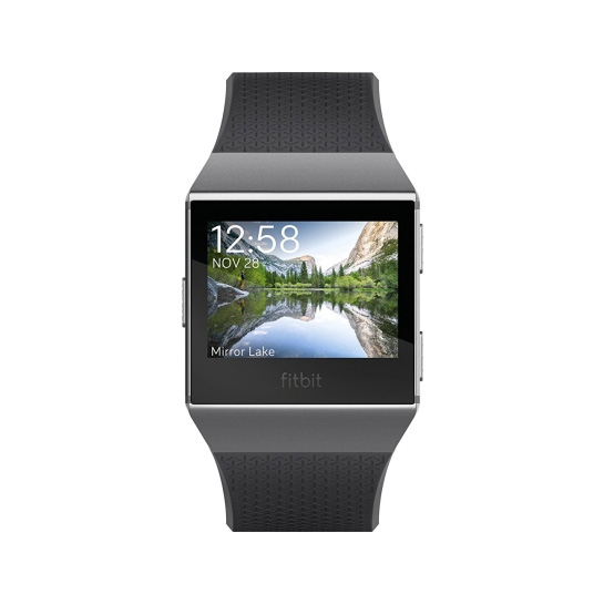 Смарт-годинник Fitbit Ionic Charcoal/Smoke Gray One Size - ціна, характеристики, відгуки, розстрочка, фото 3
