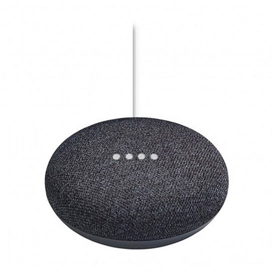 Акустична система Google Home Mini Charcoal - ціна, характеристики, відгуки, розстрочка, фото 1