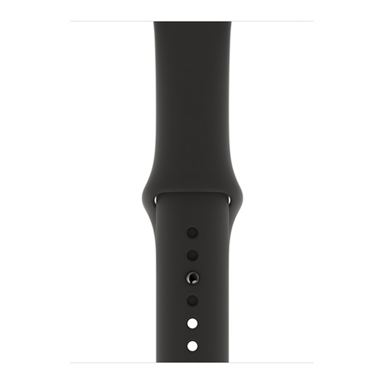 Смарт-годинник Apple Watch Series 4 + LTE 44mm Space Black Stainless Steel Case with Black Sport Band - ціна, характеристики, відгуки, розстрочка, фото 3
