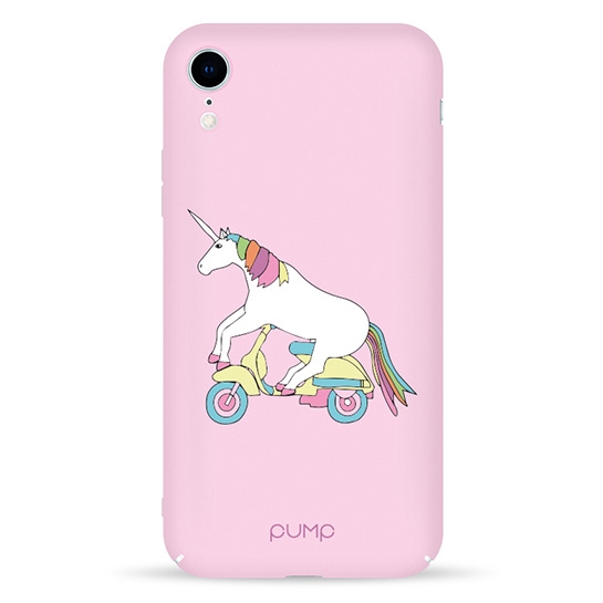 Чохол Pump Tender Touch Case for iPhone XR Unicorn Biker # - ціна, характеристики, відгуки, розстрочка, фото 1