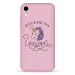 Чехол Pump Tender Touch Case for iPhone XR Unicorns Girl #