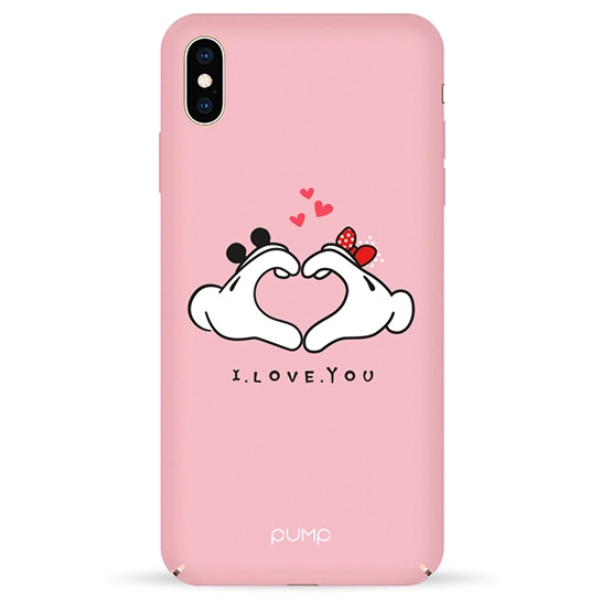 Чехол Pump Tender Touch Case for iPhone XS Max Love Hands #
