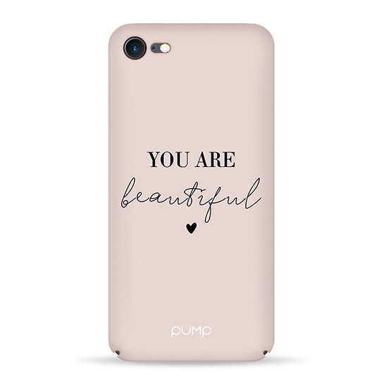 Чехол Pump Tender Touch Case for iPhone SE2/8/7 You Are Beautiful # - цена, характеристики, отзывы, рассрочка, фото 1