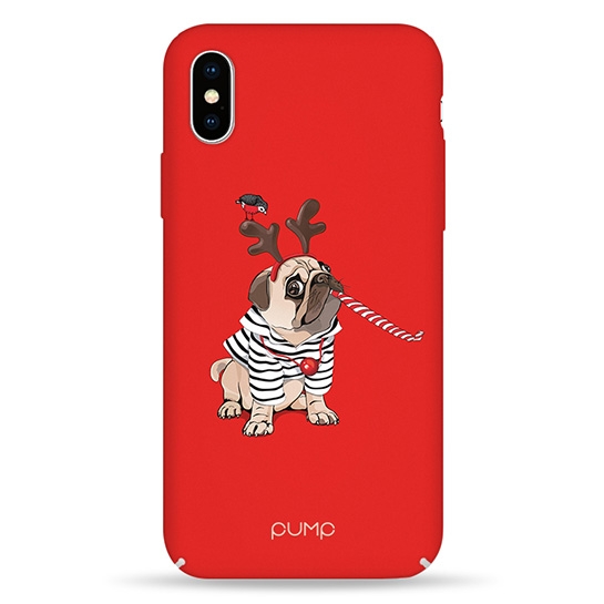Чохол Pump Tender Touch Case for iPhone X/XS Christmas Dog # - ціна, характеристики, відгуки, розстрочка, фото 1