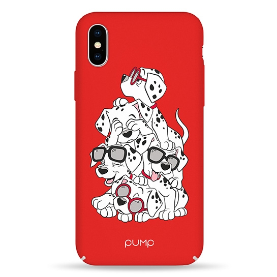 Чехол Pump Tender Touch Case for iPhone X/XS Dalmatians # - цена, характеристики, отзывы, рассрочка, фото 1