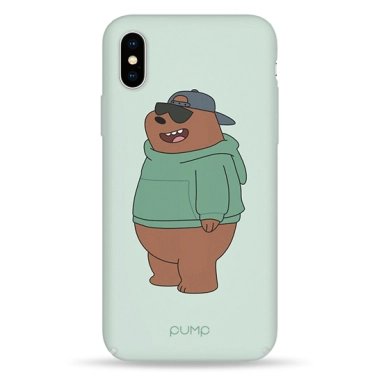 Чохол Pump Tender Touch Case for iPhone X/XS Minty Bear # - цена, характеристики, отзывы, рассрочка, фото 1