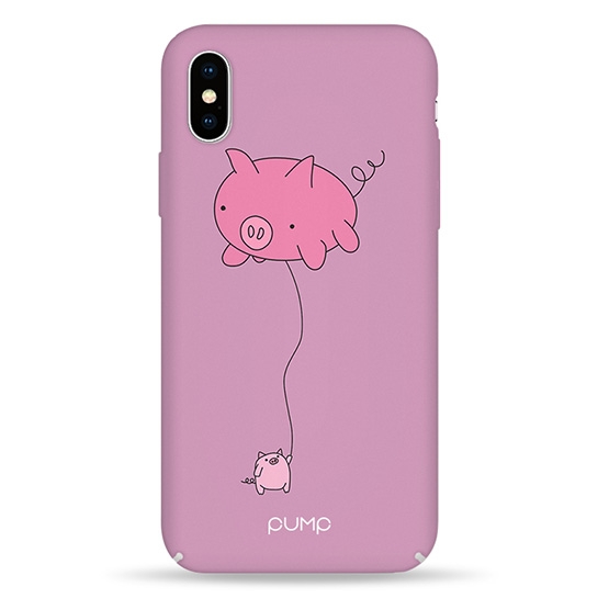 Чохол Pump Tender Touch Case for iPhone X/XS Pig Baloon # - цена, характеристики, отзывы, рассрочка, фото 1