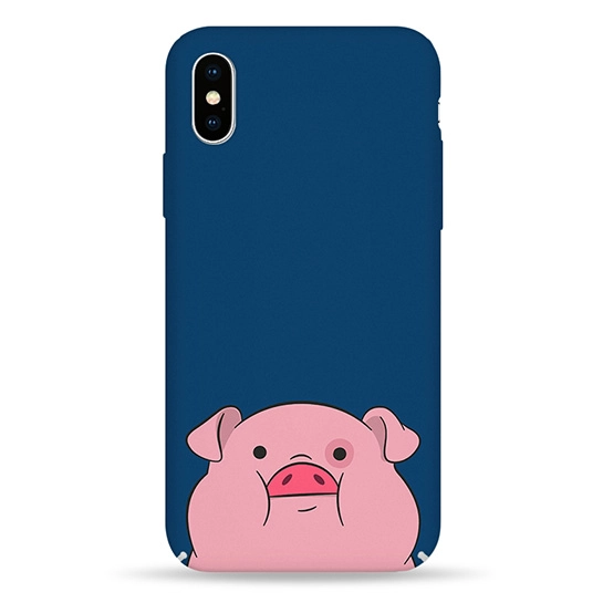 Чехол Pump Tender Touch Case for iPhone X/XS Pig Head #