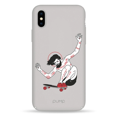 Чехол Pump Tender Touch Case for iPhone X/XS Skating Hipster # - цена, характеристики, отзывы, рассрочка, фото 1