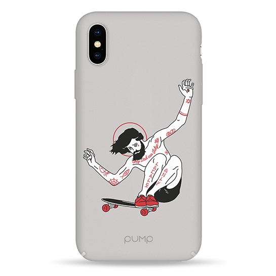 Чохол Pump Tender Touch Case for iPhone X/XS Skating Hipster # - ціна, характеристики, відгуки, розстрочка, фото 1