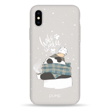 Чохол Pump Tender Touch Case for iPhone X/XS Snow Panda # - цена, характеристики, отзывы, рассрочка, фото 1