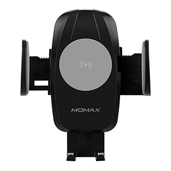 Бездротовий зарядний пристрій-тримач Momax Q.Dock Wireless Charging Car Mount Black - ціна, характеристики, відгуки, розстрочка, фото 3
