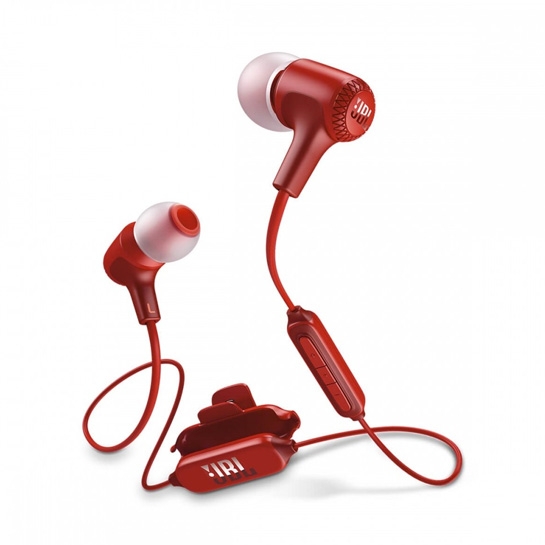 Навушники JBL In-Ear Headphone E25 BT Red - ціна, характеристики, відгуки, розстрочка, фото 3