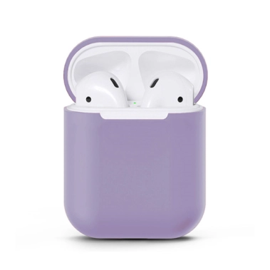 Чохол Silicone Case for AirPods Lavender Gray - цена, характеристики, отзывы, рассрочка, фото 1