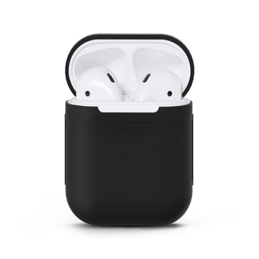 Чехол Silicone Case for AirPods Black - цена, характеристики, отзывы, рассрочка, фото 1