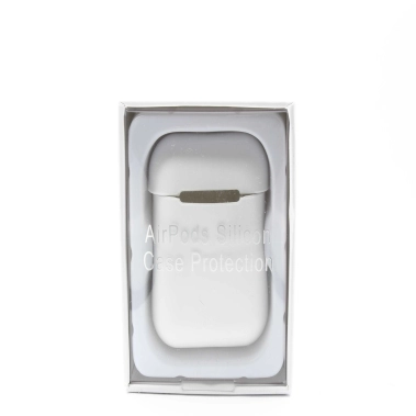 Чехол Silicone Case for AirPods White - цена, характеристики, отзывы, рассрочка, фото 1