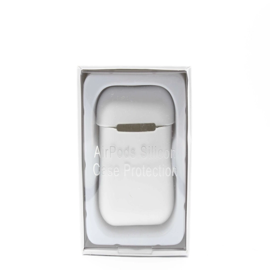 Чехол Silicone Case for AirPods White