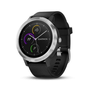 Спортивные часы Garmin Vivoactive 3 Silver/Black - цена, характеристики, отзывы, рассрочка, фото 1