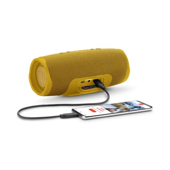 Портативна акустика JBL Charge 4 Mustard Yellow - ціна, характеристики, відгуки, розстрочка, фото 5