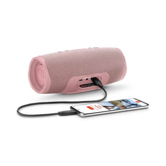 Портативна акустика JBL Charge 4 Pink - ціна, характеристики, відгуки, розстрочка, фото 5