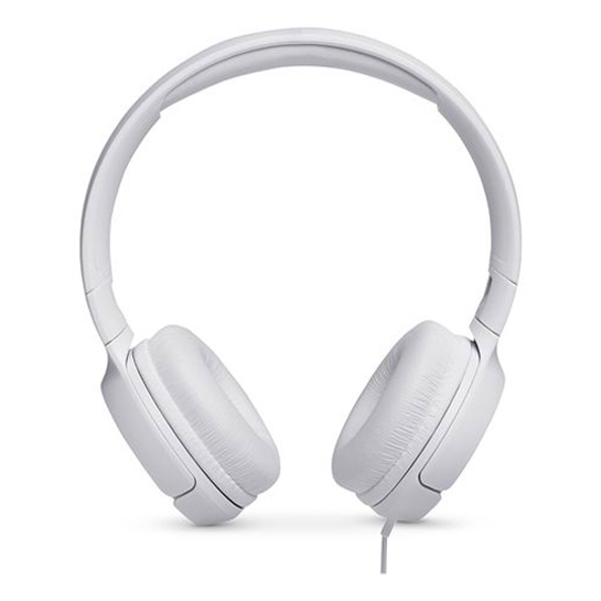 Навушники JBL On-Ear T500 White - ціна, характеристики, відгуки, розстрочка, фото 1