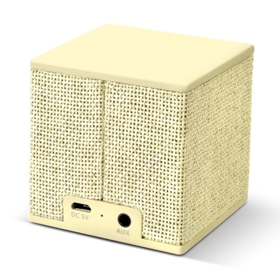 Портативна акустика Fresh N Rebel Rockbox Cube Fabriq Edition Bluetooth Speaker Buttercup - ціна, характеристики, відгуки, розстрочка, фото 3