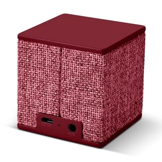 Портативная акустика Fresh N Rebel Rockbox Cube Fabriq Edition Bluetooth Speaker Ruby - цена, характеристики, отзывы, рассрочка, фото 2