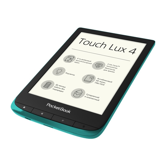 Электронная книга PocketBook 627 Touch Lux 4 Emerald - цена, характеристики, отзывы, рассрочка, фото 3