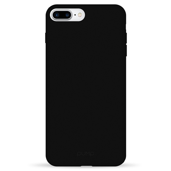 Чехол Pump Silicone Case for iPhone 8 Plus/7 Plus Black # - цена, характеристики, отзывы, рассрочка, фото 1