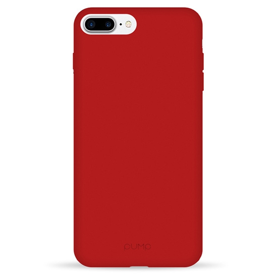 Чохол Pump Silicone Case for iPhone 8 Plus/7 Plus Red #* - ціна, характеристики, відгуки, розстрочка, фото 1