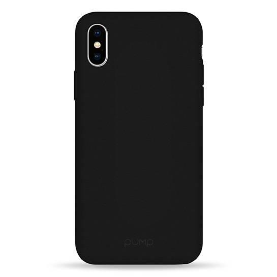 Чехол Pump Silicone Case for iPhone X/XS Black # - цена, характеристики, отзывы, рассрочка, фото 1