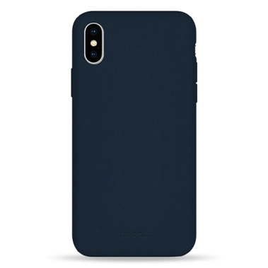 Чохол Pump Silicone Case for iPhone X/XS Blue # - цена, характеристики, отзывы, рассрочка, фото 1