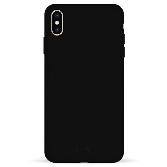 Чехол Pump Silicone Case for iPhone XS Max Black #