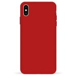Чехол Pump Silicone Case for iPhone XS Max Red #