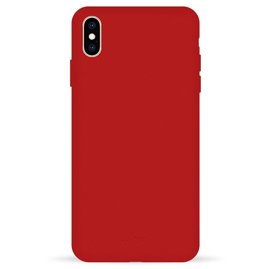 Чехол Pump Silicone Case for iPhone XS Max Red #