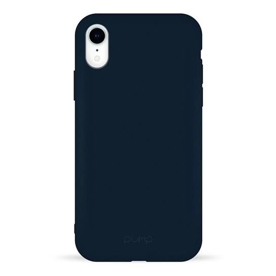 Чехол Pump Silicone Case for iPhone XR Blue #
