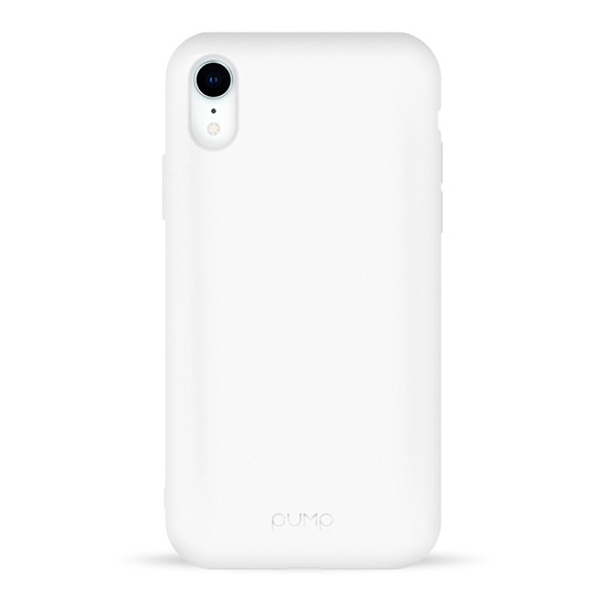 Чохол Pump Silicone Case for iPhone XR White #