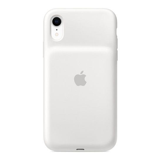 Чехол Apple Smart Battery Case for iPhone XR White - цена, характеристики, отзывы, рассрочка, фото 1