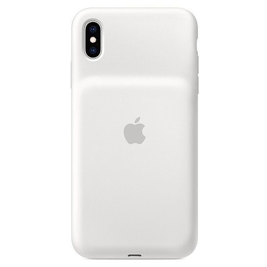 Чехол Apple Smart Battery Case for iPhone XS Max White - цена, характеристики, отзывы, рассрочка, фото 1