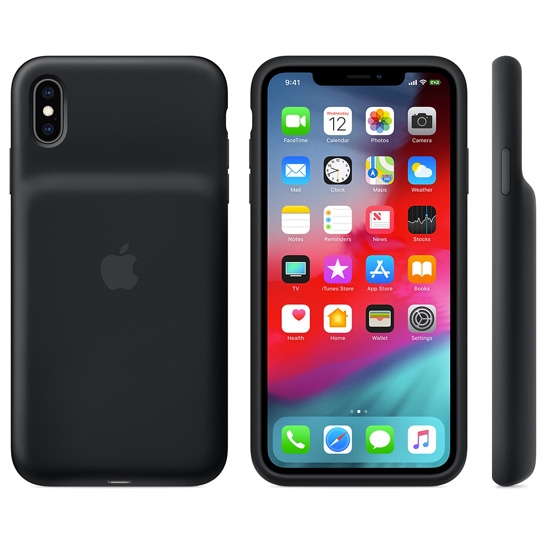 Чохол Apple Smart Battery Case for iPhone XS Black - ціна, характеристики, відгуки, розстрочка, фото 2
